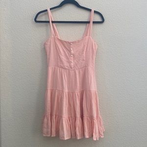 DISCOUNTED SHIPPING! Forever 21 Peach Colored Spaghetti Strap Short Dress